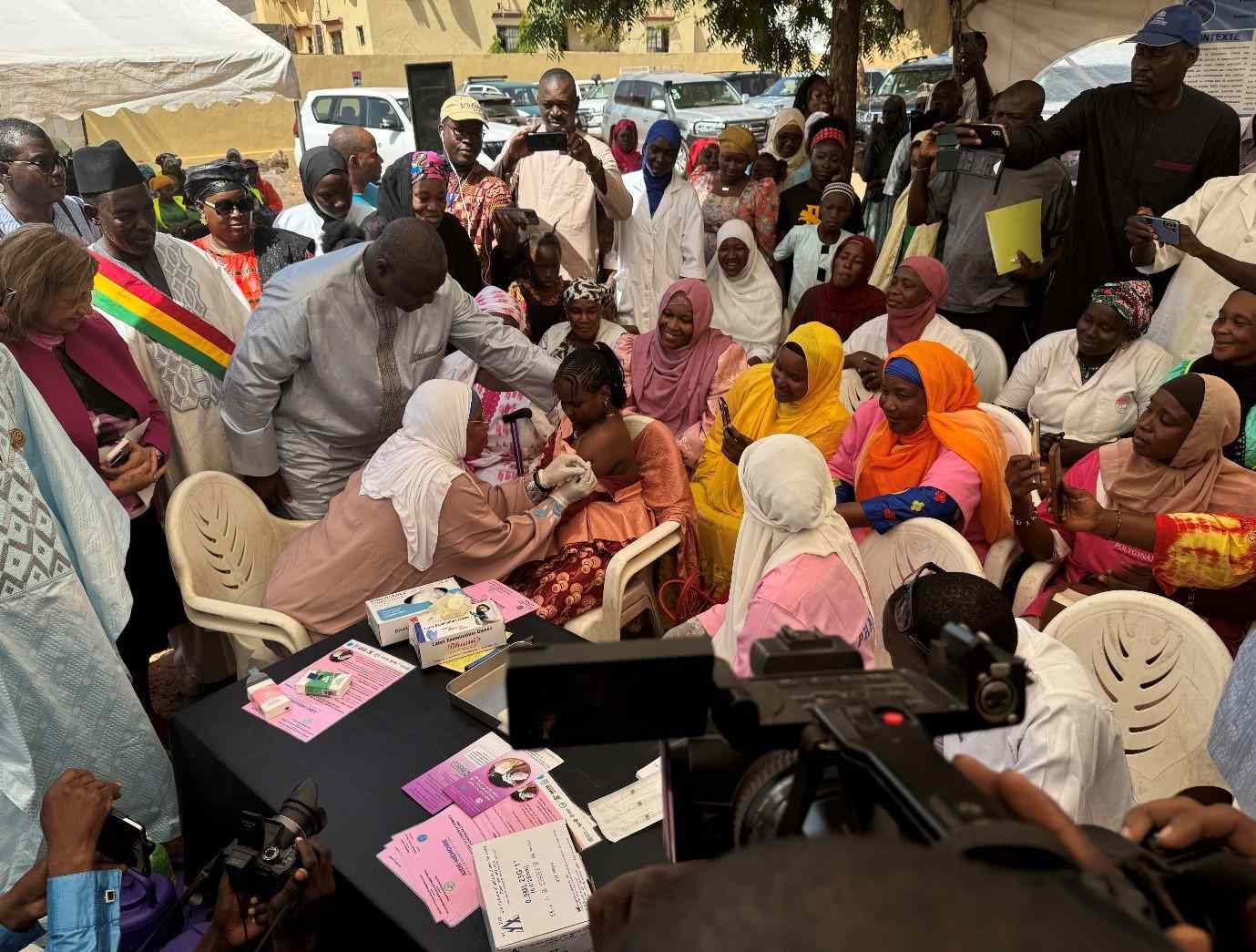 Mali launches hpv vaccination to safeguard future generations of women