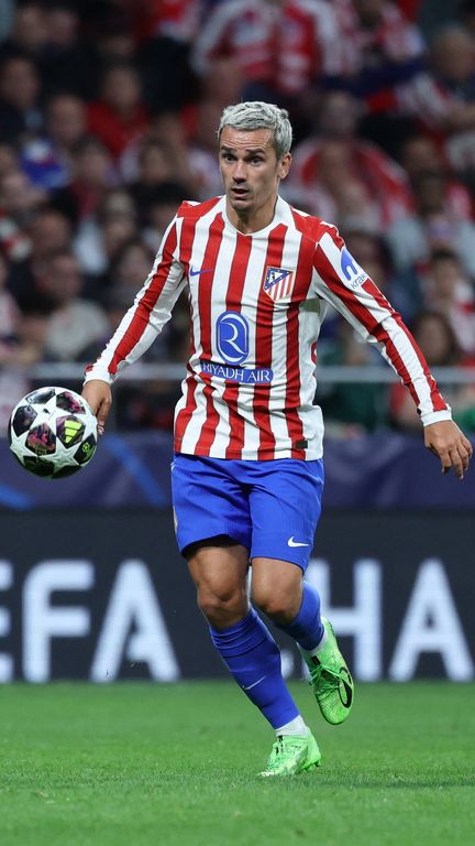Antoine Griezmman lors de la demi-finale aller de Ligue des champions, contre Arsenal (1-1). (AFP)
