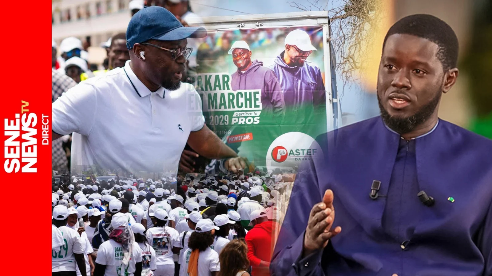 live analysis of Pastef party tensions in Senegal