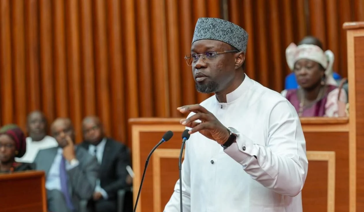 Senegal politics: APR leader challenges Ousmane Sonko to act on evidence Prime Minister Ousmane Sonko addressing the assembly