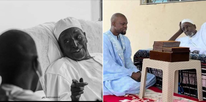 Ousmane Sonko pays tribute to spiritual leader Serigne Cheikh Saliou Mbacké