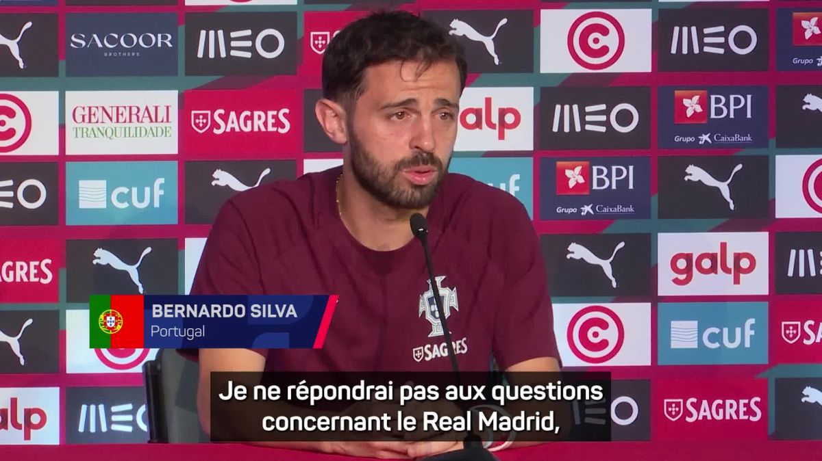 Bernardo Silva says he is happy with Real Madrid transfer, focused on Portugal