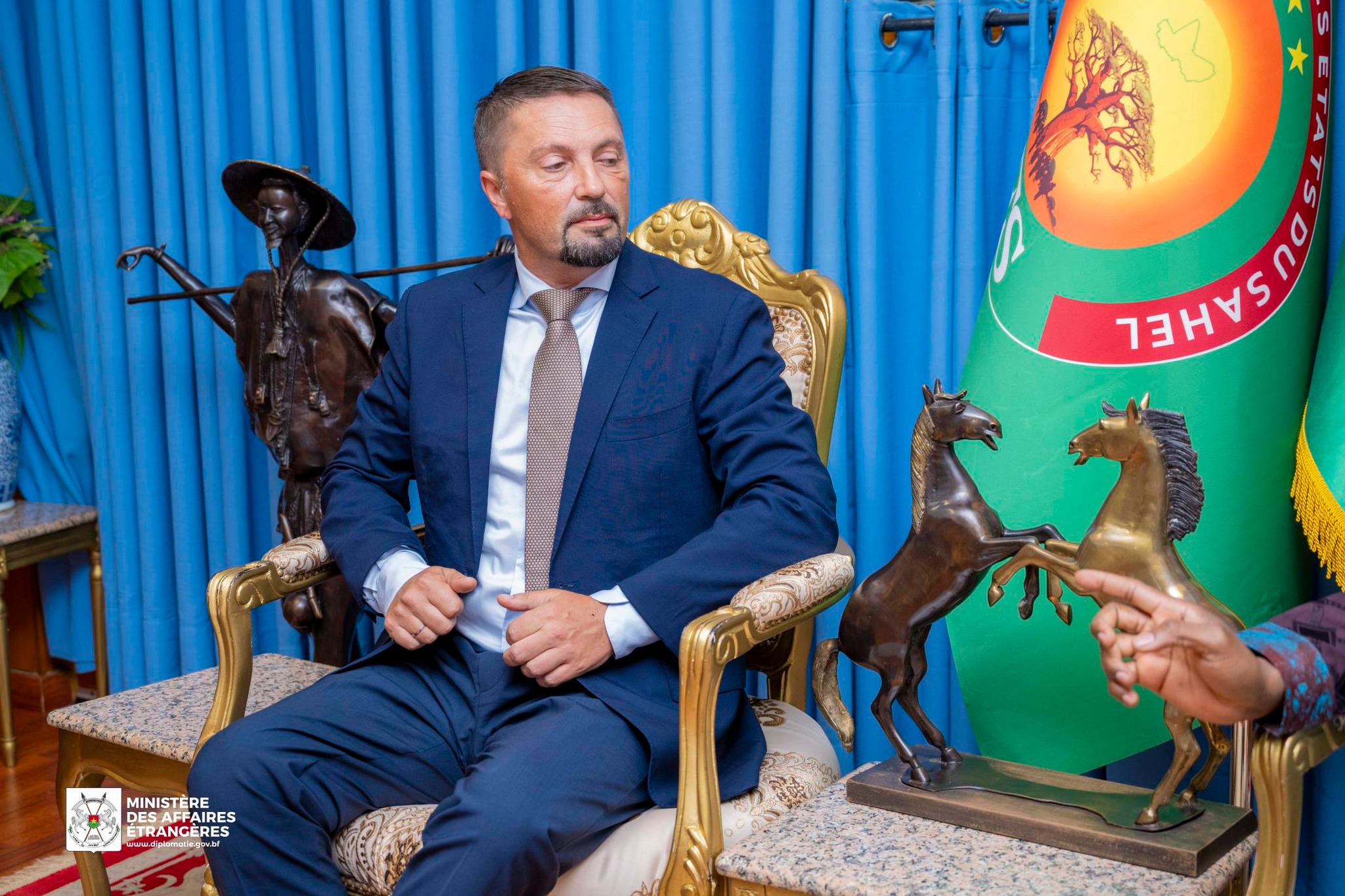 Slavenko Ristic, Serbian parliamentary delegation leader