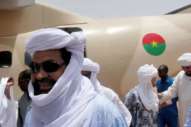 Iyad ag ghaly in Kidal, 2012