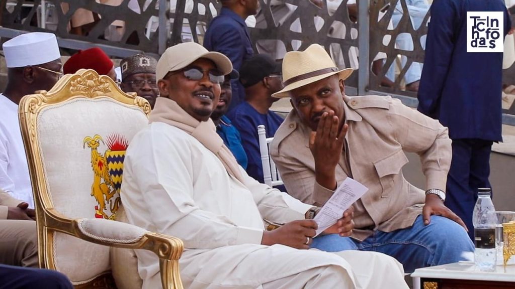 President Mahamat Idriss Déby Itno at the Grand Prix de la République 2026 in Afrouk