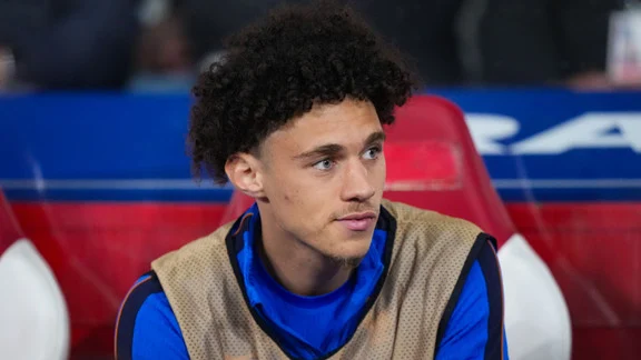 Maghnes Akliouche in action for AS Monaco