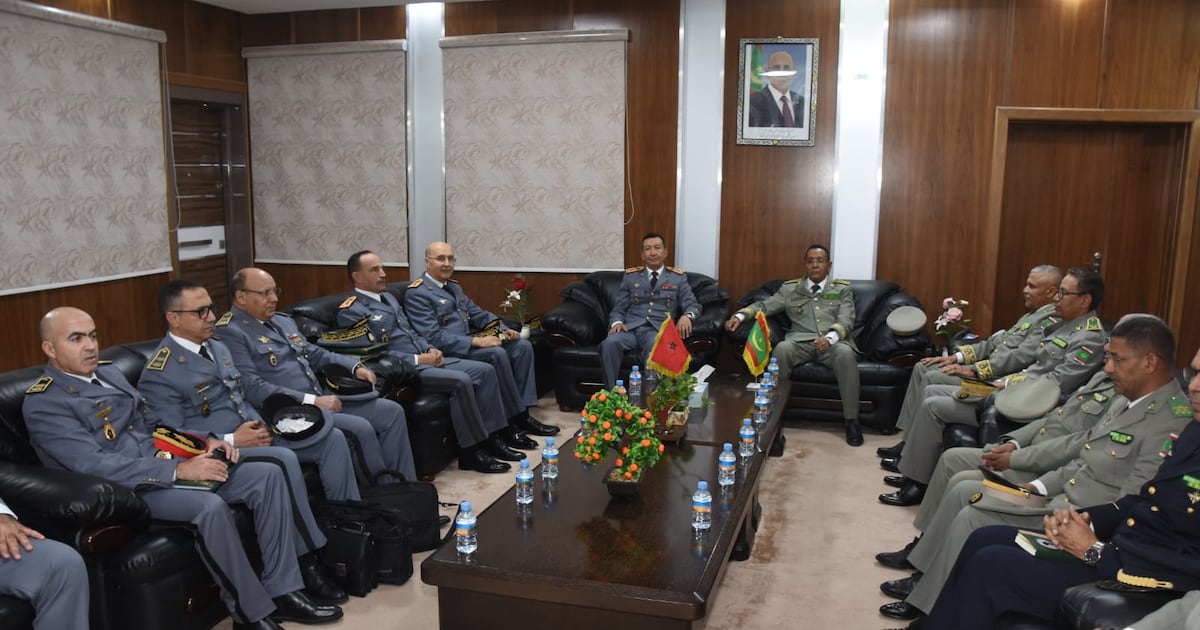 Morocco’s top military official leads delegation to Mauritania for strategic talks