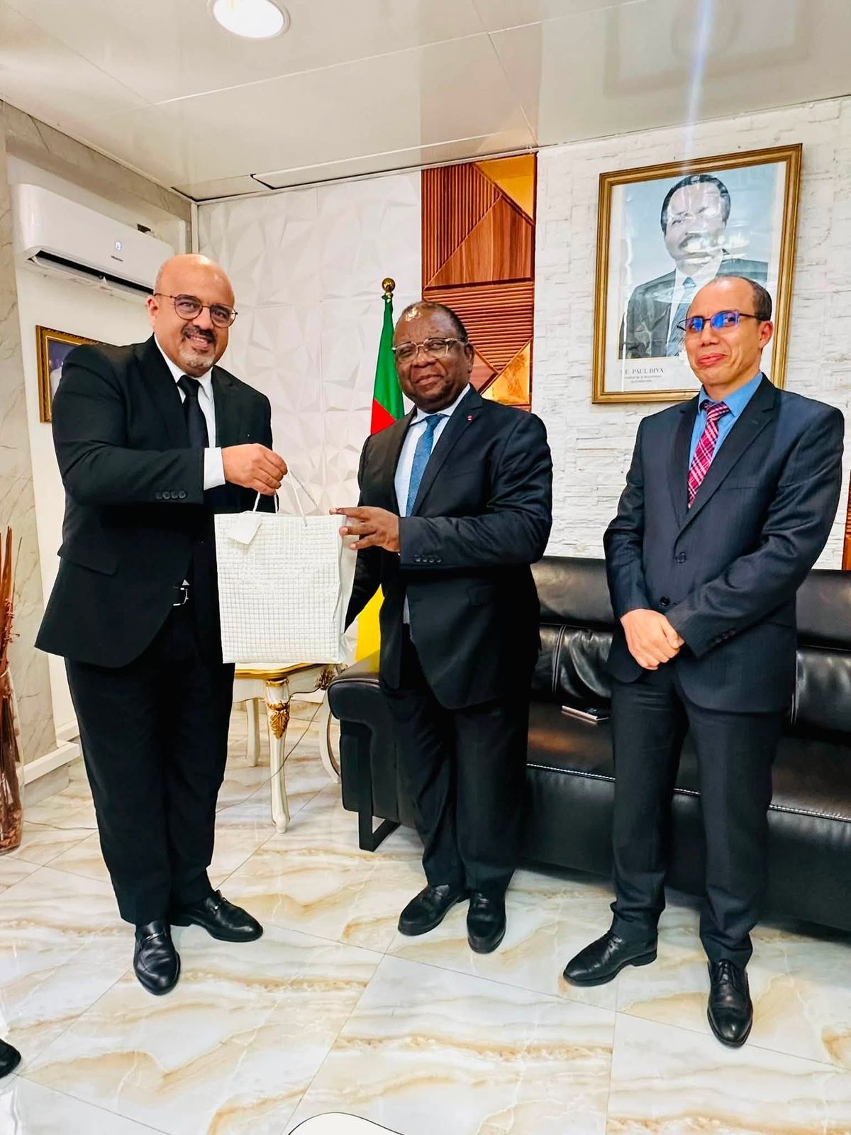 Cameroon-Algeria trade cooperation meeting