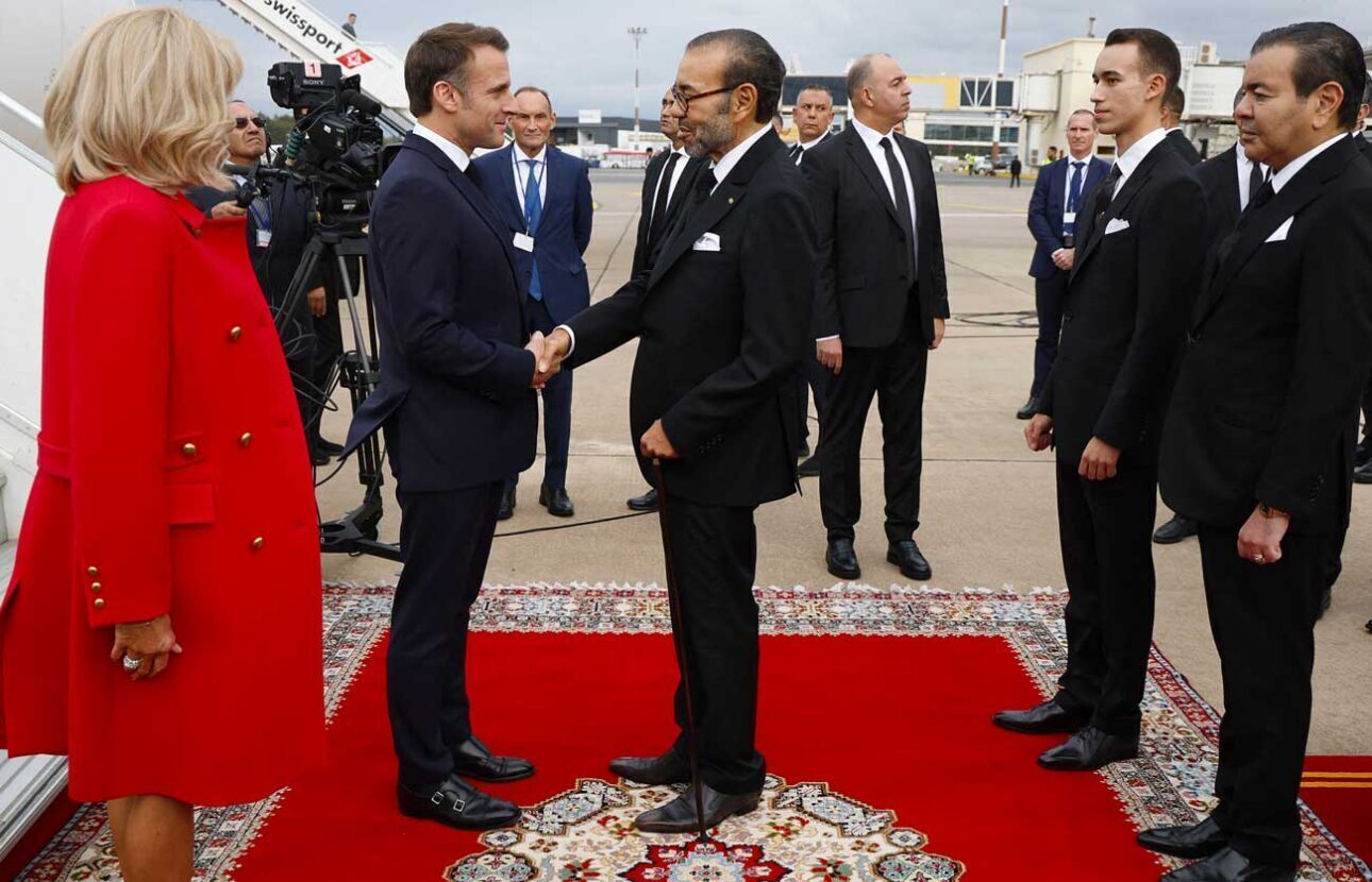 Morocco-France diplomatic meeting in Rabat