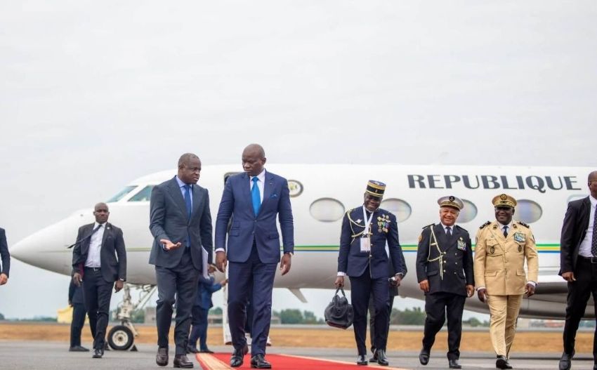 President Oligui Nguema returning to Libreville