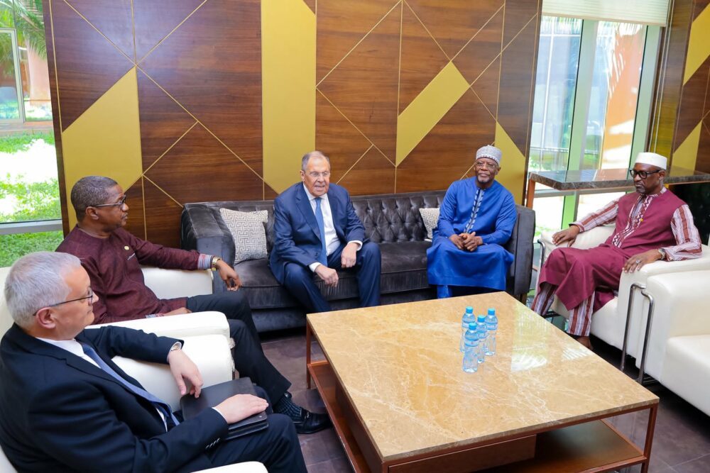 Diplomats from Sahel alliance and Russia meeting in Niamey