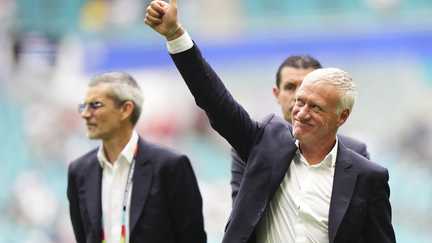 Didier Deschamps during France vs England third-place match