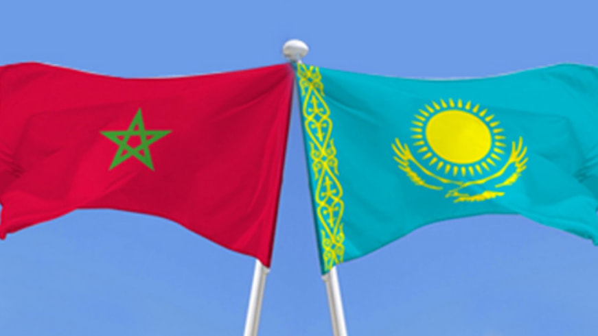 Kazakhstan and Morocco trade delegation meeting
