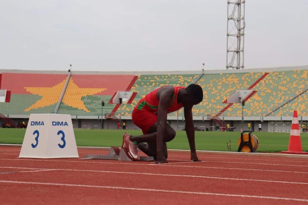Burkina Faso’s athletes celebrating their victories at the Five Nations Championships