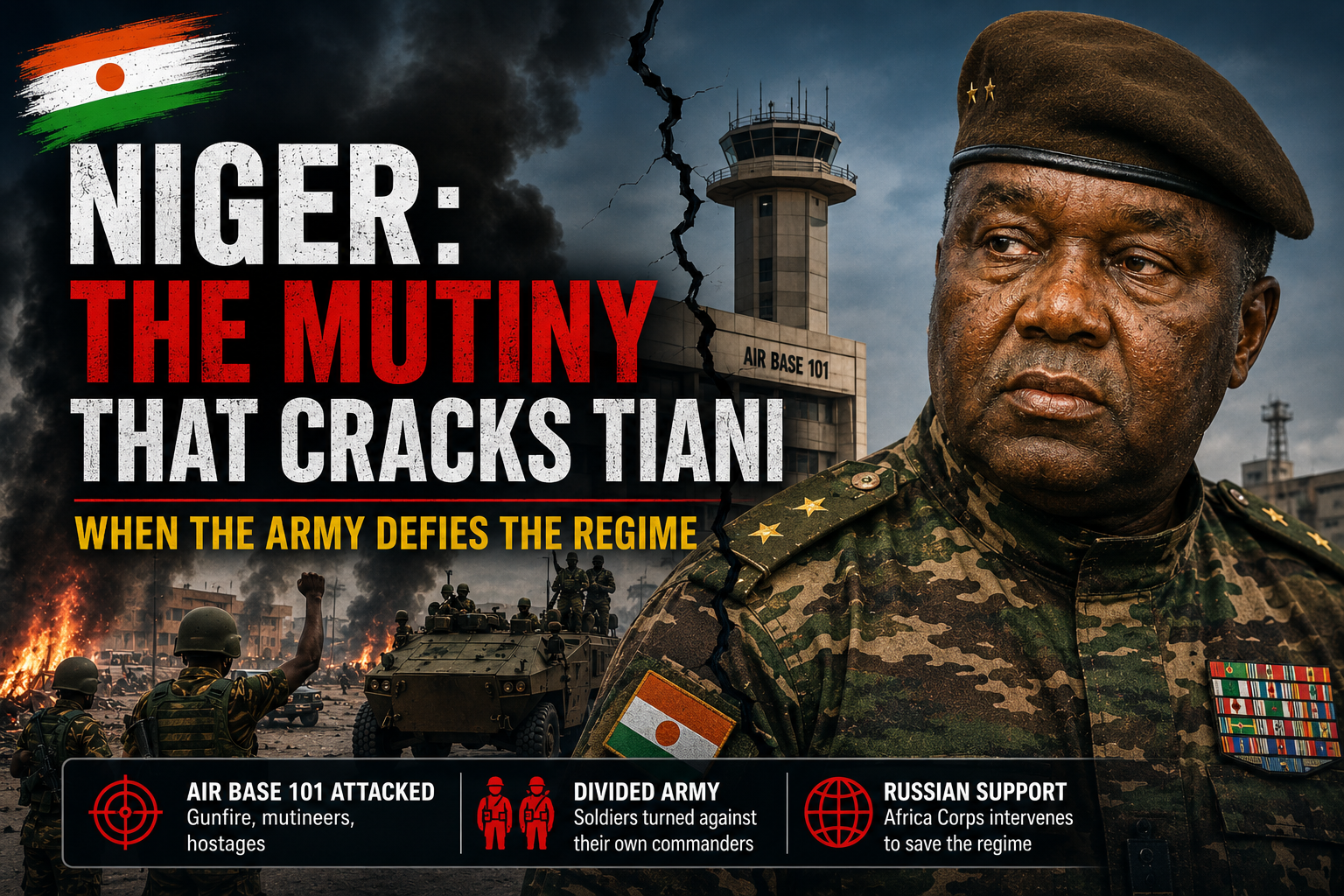 Niger: an internal challenge to Tiani’s authority after military unrest