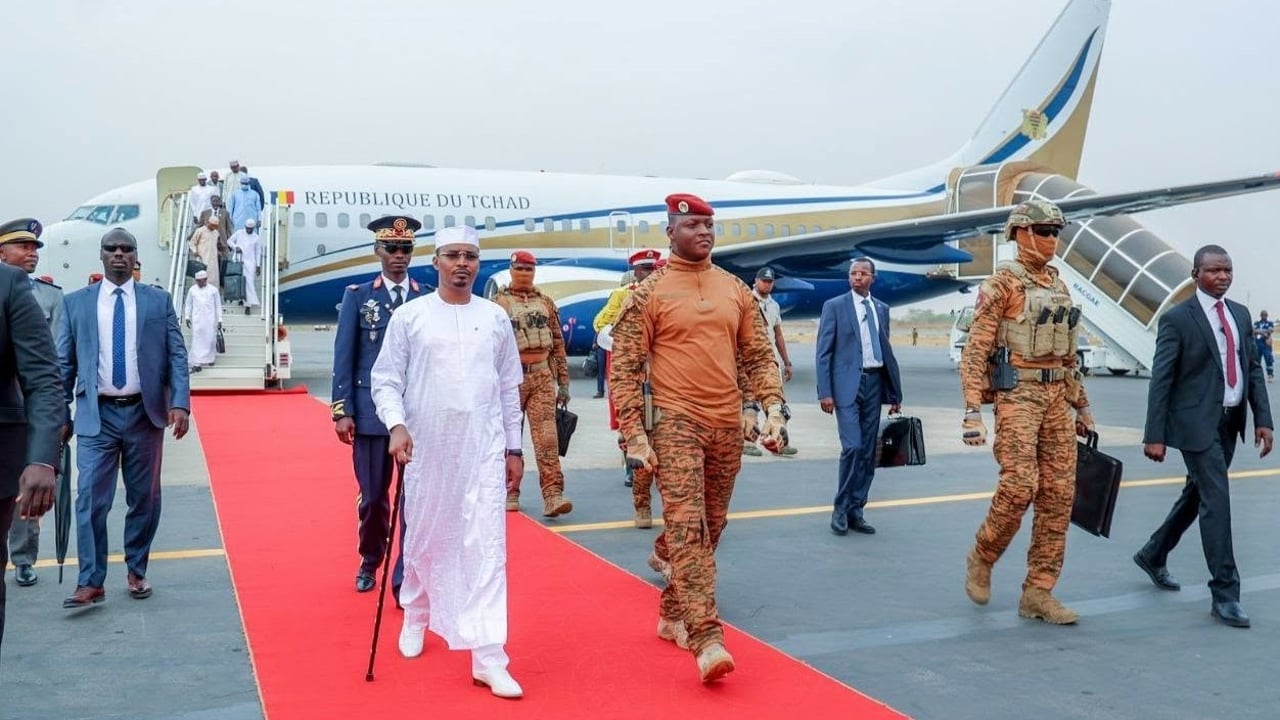 Is mahamat idriss déby itno truly a sovereignist leader in Chad?