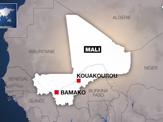 Displaced families from Kouakourou in Mali