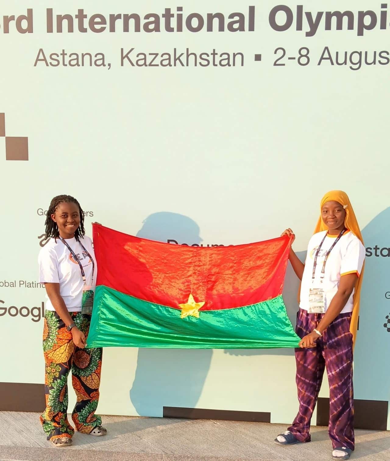 Pascaline Lompo and Madina Toé, Burkina Faso’s AI representatives