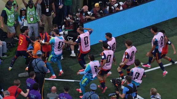 Ferran Torres in action during the 2026 World Cup final