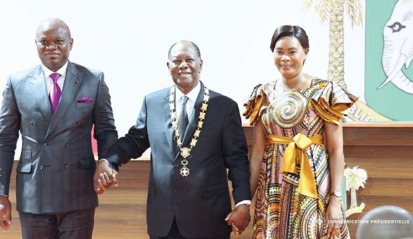 Gabon's President Oligui Nguema with Côte d'Ivoire's President Alassane Ouattara