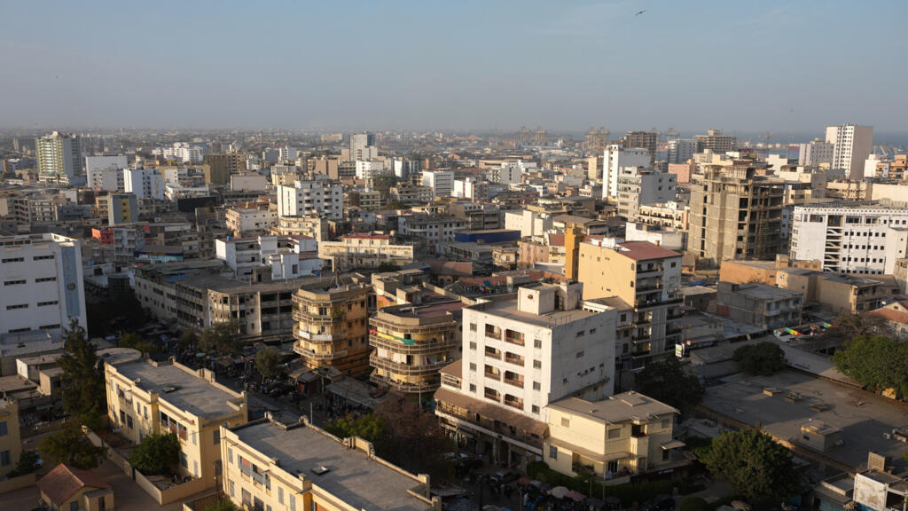 Panoramic view of Dakar's city center, Senegal, on Wednesday, March 18, 2026.