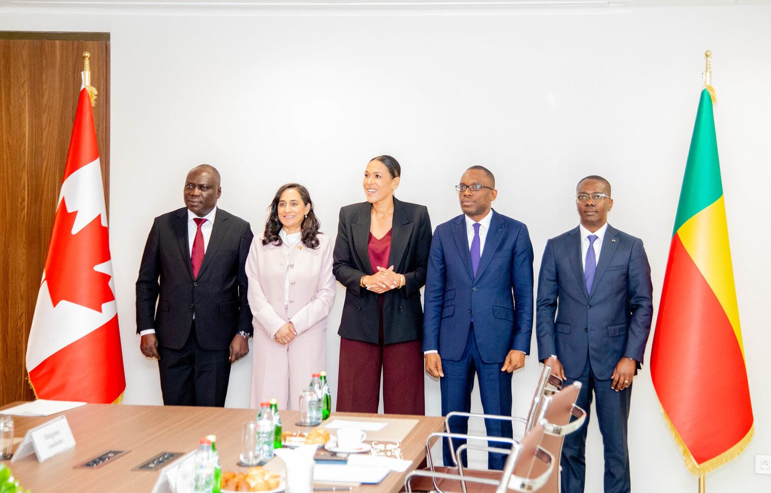 Benin-Canada diplomatic meeting