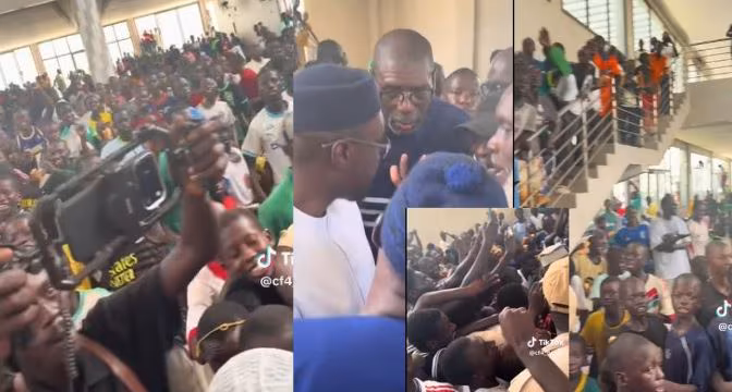 Sonko's visit to Louga interrupted by massive turnout in Koki