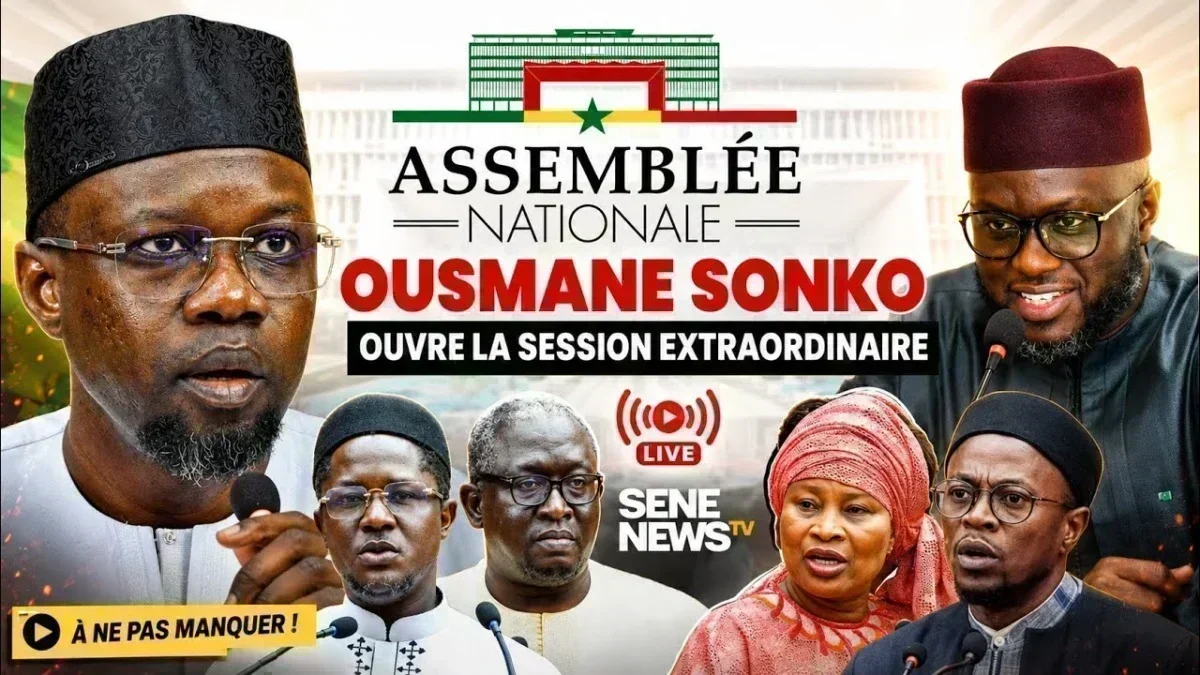 Senegal's parliament convenes extraordinary session amid Sonko's investigations Senegal's parliament convenes extraordinary session amid Sonko's investigations