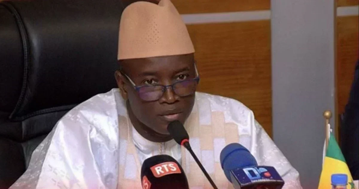 Aly Ngouille Ndiaye speaking about Ousmane Sonko's secret funds