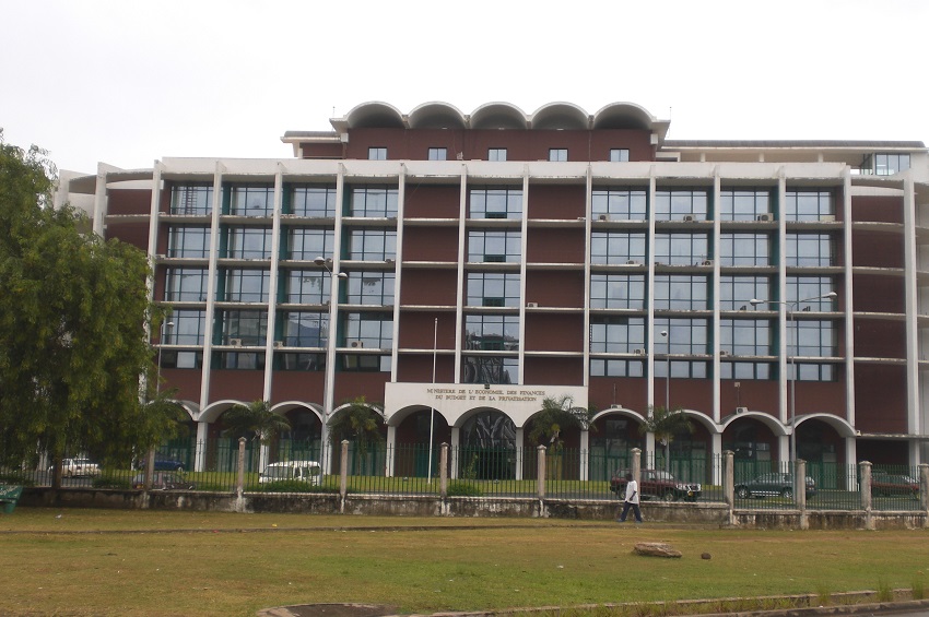 Gabon's Ministry of Economy building
