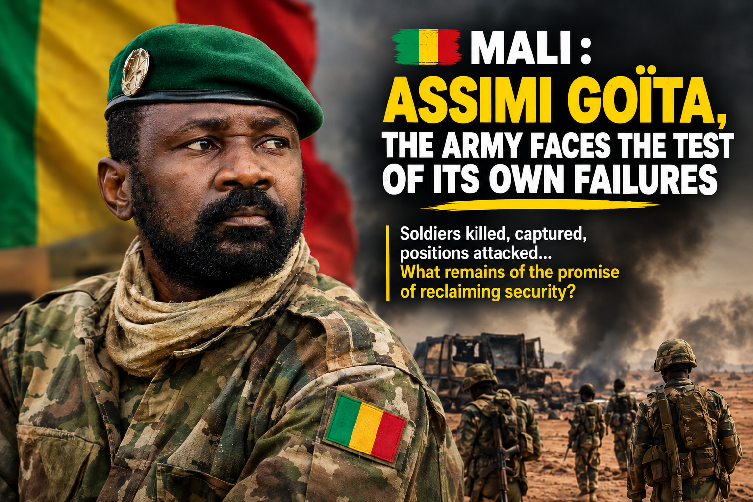 Mali’s military under siege: the human cost behind Assimi Goïta’s strategic missteps
