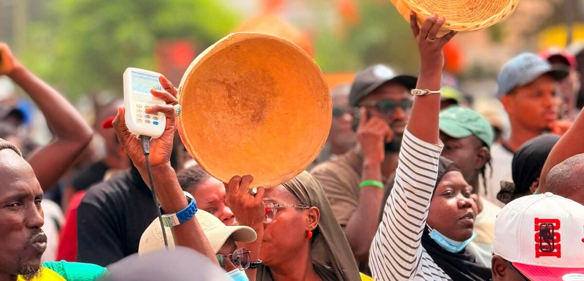 Dakar: empty baskets march marks new phase in Senegal cost-of-living protests
