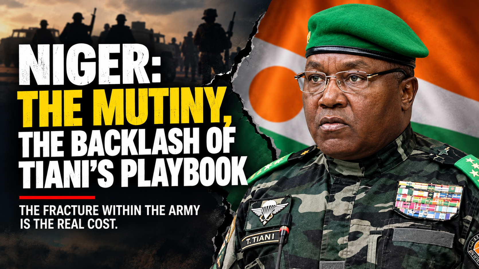 Tiani fractures Niger military cohesion