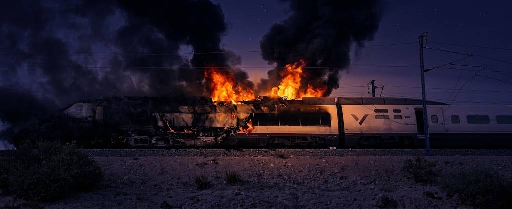 Spain’s AVE high-speed train fire sparks nationwide debate on rail safety