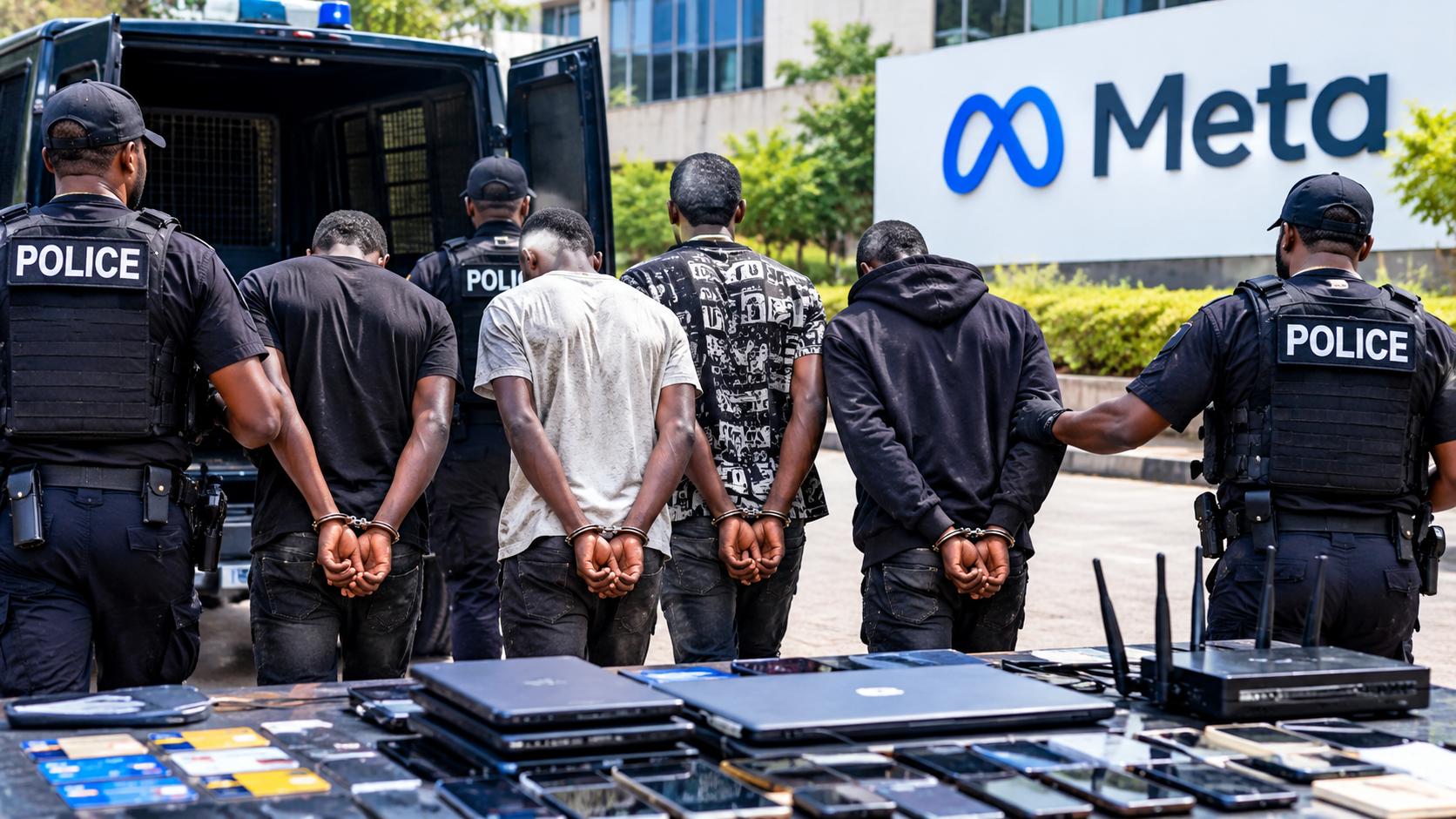 West Africa’s cybercrime networks face decisive crackdown as Meta and global partners disrupt fraud operations